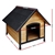 i.Pet Dog Kennel House Extra Large Outdoor Wooden Pet House Puppy XL