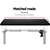 Artiss Standing Desk Adjustable Height Motorised White Frame Black 140cm