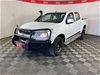 2014 Holden Colorado 4X4 LX RG Turbo Diesel Manual Crew Cab Chassis