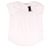 3 x BLEU GRAY Women's Flowy Short Sleeve Top, Size L, Polyester/Viscose/Ela