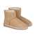 Royal Comfort Ugg Boots Mens Leather Upper Wool Lining - (12-13) - Beige