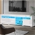 Artiss TV Cabinet Stand RGB LED Gloss 3 Doors 180cm White