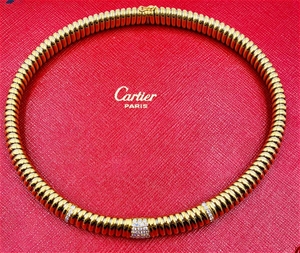 Cartier 18ct yellow gold 40 diamond coll