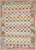 Handmade Pure Wool Cream Bohemian Kilim Rug - Size 348cm x 247cm