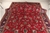 Hand Woven All Over Flower Design Red Tone Size(cm): 345 X 245 Circa 1960s