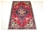 Hand Woven Medallion Center Design red Tone With Navy Center (cm): 155X105