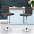 Artiss Bar Stools Kitchen Stool Dining Chairs Grey