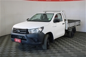 2019 Toyota Hilux 4X2 WORKMATE TGN121R Auto Cab Chassis