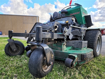 2x 2015 Bobcat QuickCat 912480 Stand On Petrol Lawn Mower
