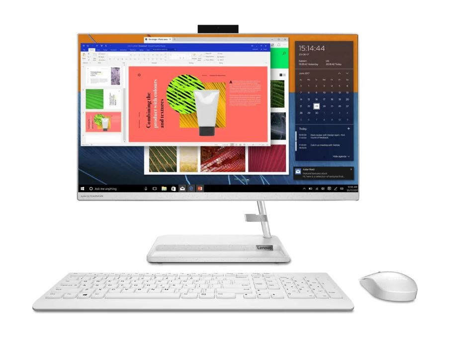 Lenovo IdeaCentre AIO 3 24ARE05 23.8-Inch All-In-One PC, White