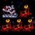 Jingle Jollys Christmas Motif Lights 5PC LED Rope Light Outdoor Decorations