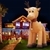 Jingle Jollys 5M XMas Inflatable Reindeer Outdoor Xmas Decorations Lights