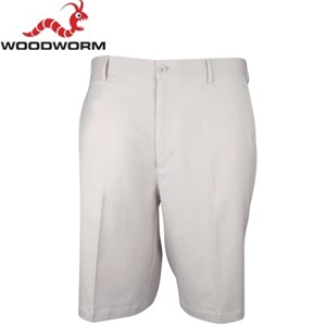 Woodworm Dry Fit Golf Shorts - Stone