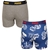 Puma Boys 2 Pack Buttons Boxer Shorts