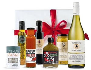 Gourmet Gifts - Nibbles Hamper with Tyrr
