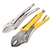 2 x SENSH 250mm Curved Jaw Locking Pliers. Buyers Note - Discount Freight