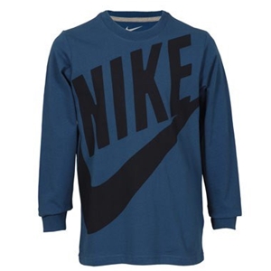 Nike Junior Boys Futura Long Sleeve T-Sh
