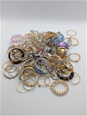 Bulk x 100 Assorted Ring Jewellery