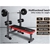 Weight Bench Press Squat Rack Incline Fitness Home Gym Equipment BLACK LORD