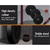 Dumbbell Set 7in1 40kg Adjustable Barbell Kettlebell Gym Fitness BLACK LORD