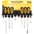 STANLEY 10pc Screwdriver Set, Colour Coded Cushion Grip Handles, Philips, S