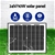 Giantz Auto Solar Powered Swing Gate Opener Kit 2 x Remote 600kg 4.5M