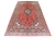 Finely Woven Medallion Center red and Navy Tone Wool Pile 300cmX205cm