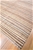 Handknotted Pure Wool Light Reversible Stripey Kilim - Size: 192cm x 159cm