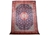 Very Finely Woven Medallion Navy With Red Wool Pile Size(cm): 390 X 290