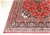 Finely Woven Medallion Center red Navy Tone Wool Pile Size(cm): 300 X 205