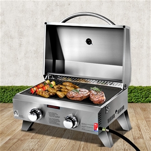 Grillz Portable Gas BBQ LPG Oven Camping