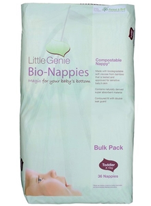 Little Genie Bio-Nappies Toddler Bulk 36