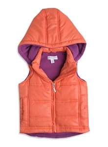 Pumpkin Patch Girl's Padded Hooded Puffe