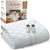 SUNBEAM Sleep Perfect Queen Size Quilted Heated Blanket, White, BLQ5451. NB