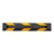90cm Heavy Duty Rubber Curb Parking Wheel Drive Stopper Reflective Yellow
