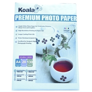 130gm A4 DS Semi Gloss Photo Paper (20 S