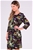 Collette by Collette Dinnigan Knit Jersey Floral Print Dress