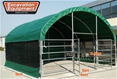 Unused 6m x 6m Enclosed Shelters - Toowoomba