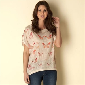 QED Womens Butterfly Top