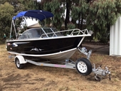 Stacer Aluminium Boat and Trailer - Vic