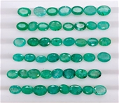 Forever Zain's Loose Natural Vivid Green Emeralds Gemstone
