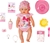BABY BORN Magic Girl 43cm with Interactive Features and 10 accessories.