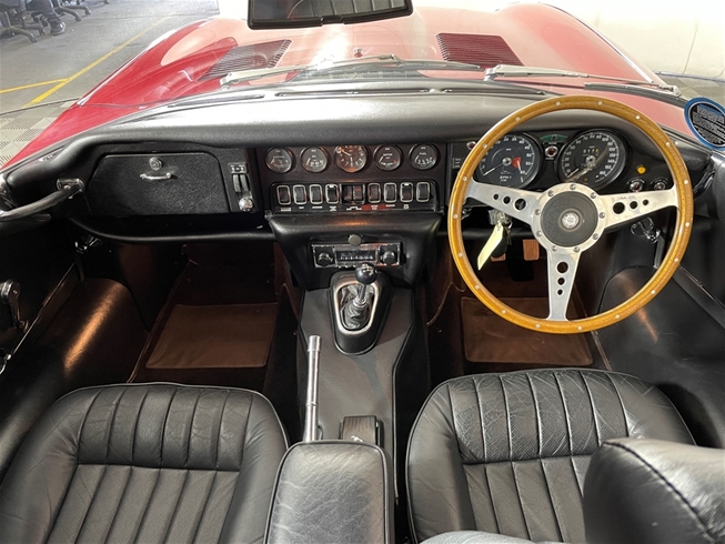 1971 Jaguar E-Type Series II 2+2 Manual Fixed Head Coupe Auction 