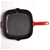 Chasseur 25cm Cast Iron Square Grill - Inferno Red