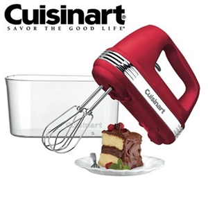 Cuisinart 220W 9 Speed Hand Mixer - Red