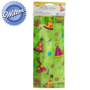 Wilton Pack of 20 Party Hat Themed Party