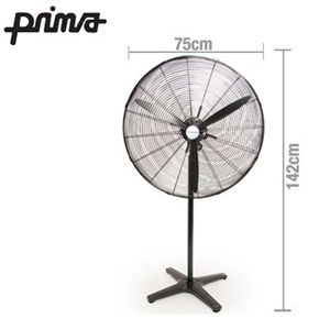 75cm Oscillating Industrial Fan w Tilt &