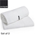 2x Canningvale 550GSM Lincoln Bath Sheets: White