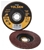 10 x TOLSEN Alumiunum Oxide Flap Discs, 125 x 22.2mm, Grit 40, Fibre Backin