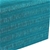 UniGift Folding Storage Double Ottoman: Blue